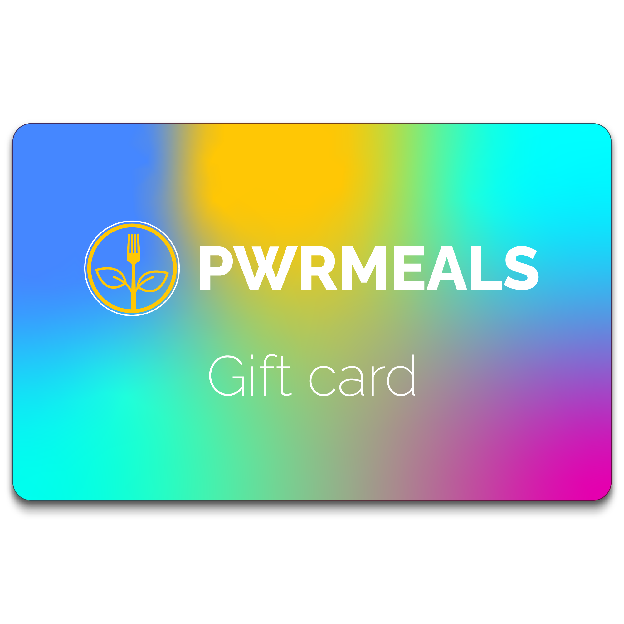 Pwrmeals gift cards