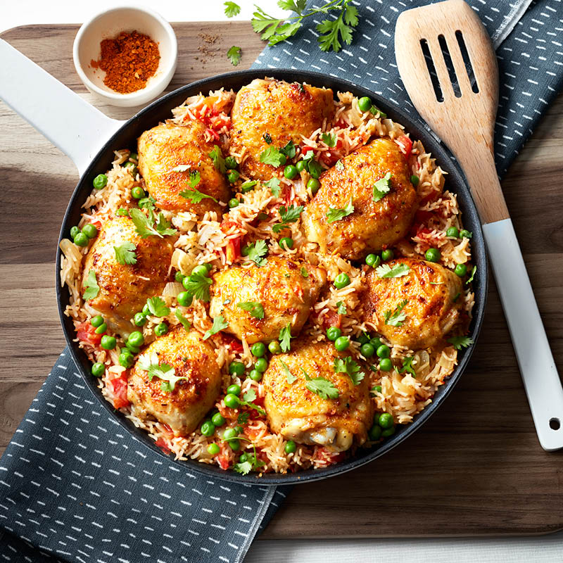 Peri Peri Chicken with Spicy Rice